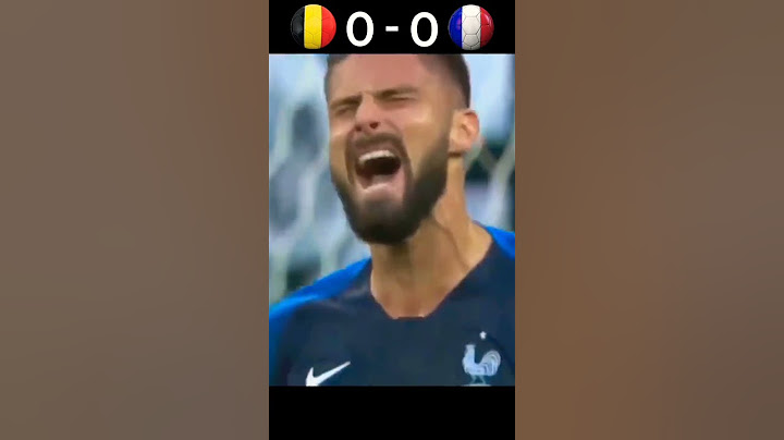 Belgium VS France 2018 FIFA World Cup Semi Final Highlights #youtube #shorts #football