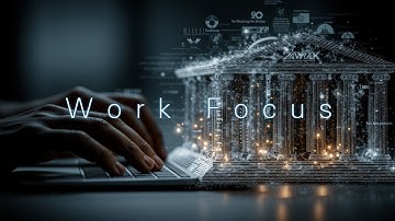 Calm Focus | Ambient Work & Deep Productivity for Serene Digital Workspace Flow State