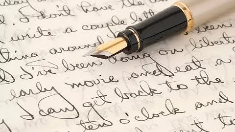 Make your handwriting a font - I will make a font for word from your own handwriting