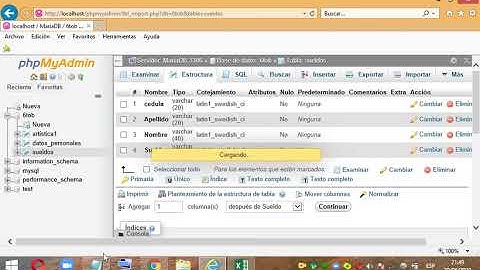 Como pasar una base de datos de excel a phpmyadmin