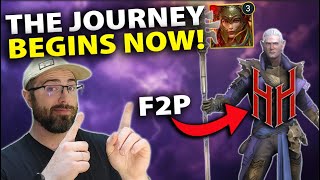 I Joined the HellHades F2P Challenge!!! - Day 1 Overview & New Account Tips - Raid Shadow Legends