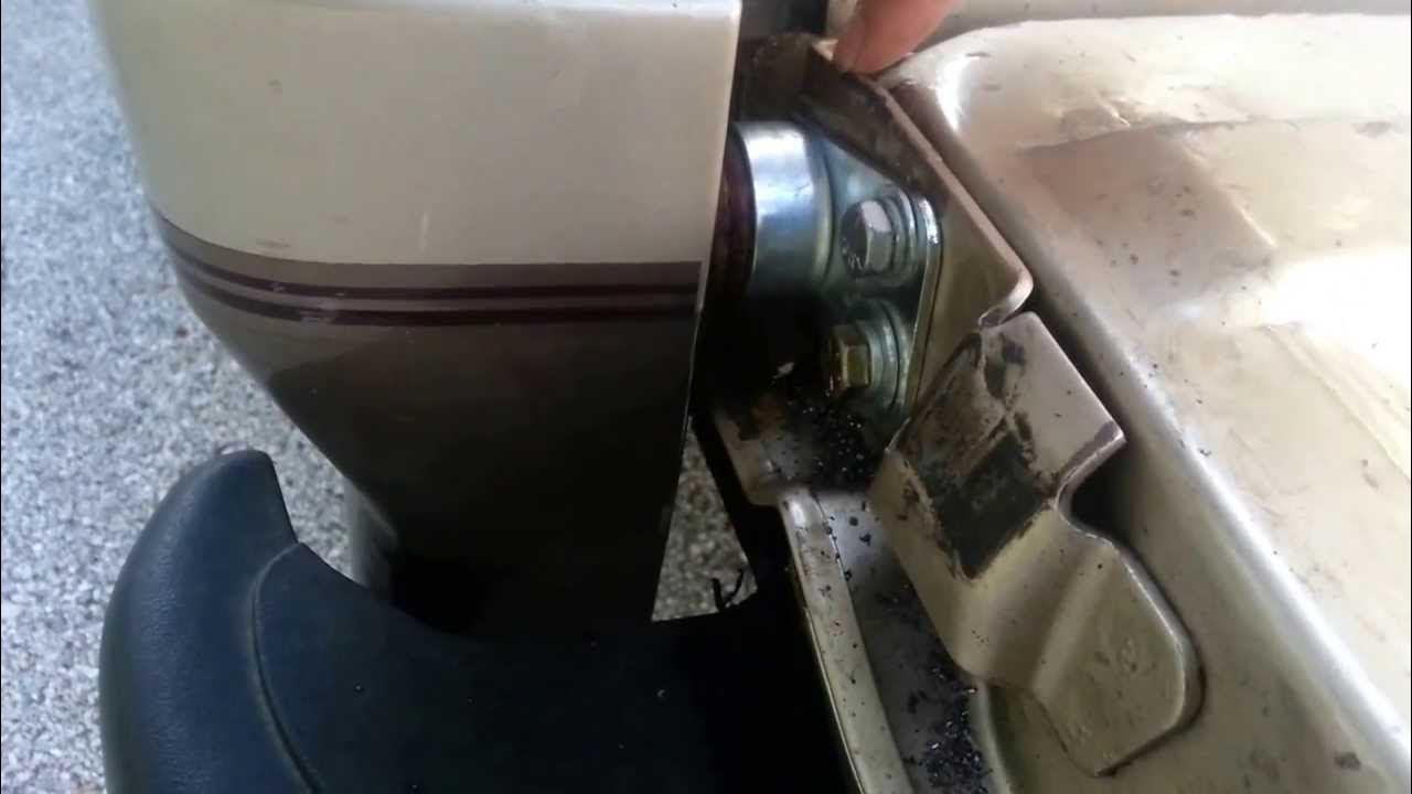 1992 Ford F150 Tailgate Hinge Repair/Replace - YouTube