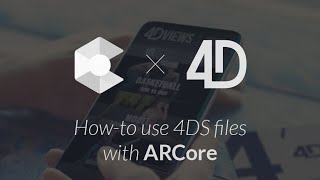 Develop your hologram app for Android with 4DViews, Unity & Google ARCore