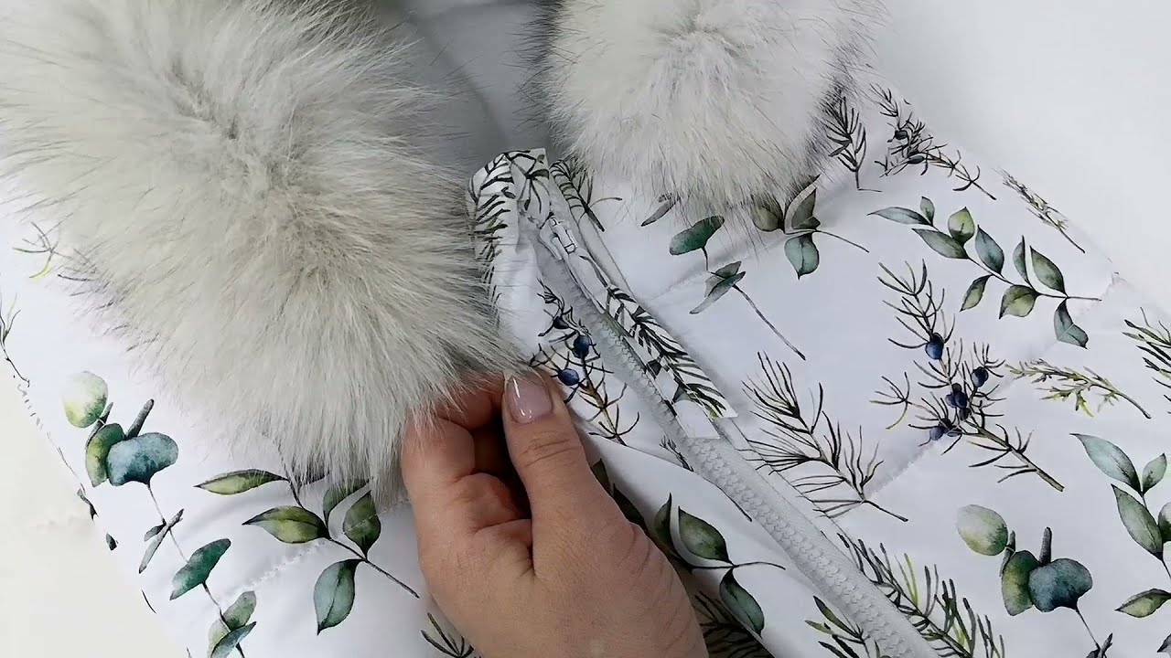 Как сшить конверт кокон на выписку. Теплый зимний конверт для малышей.