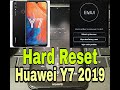 Como formatear Y7 2019, Hard Reset Y7 2019