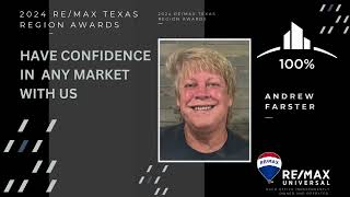 RE/MAX Universal 2024 REMAX Texas Region Awards