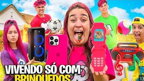 vivendo só com um brinquedo por 100 horas ( Emilly Vick)