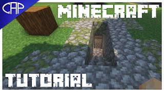 How To Build a 1 Wide Hidden Staircase in Minecraft