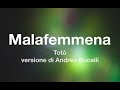 Andrea Bocelli MALAFEMMENA Di Totò Karaoke Fair Use mp3