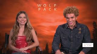 Armani Jackson And Bella Shepard Talk About Wolf Pack On Paramount