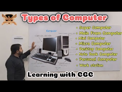 Lecture #1 | Types of Computer | Learning with CGC - YouTube