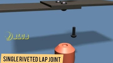 Single Riveted  LAP joint