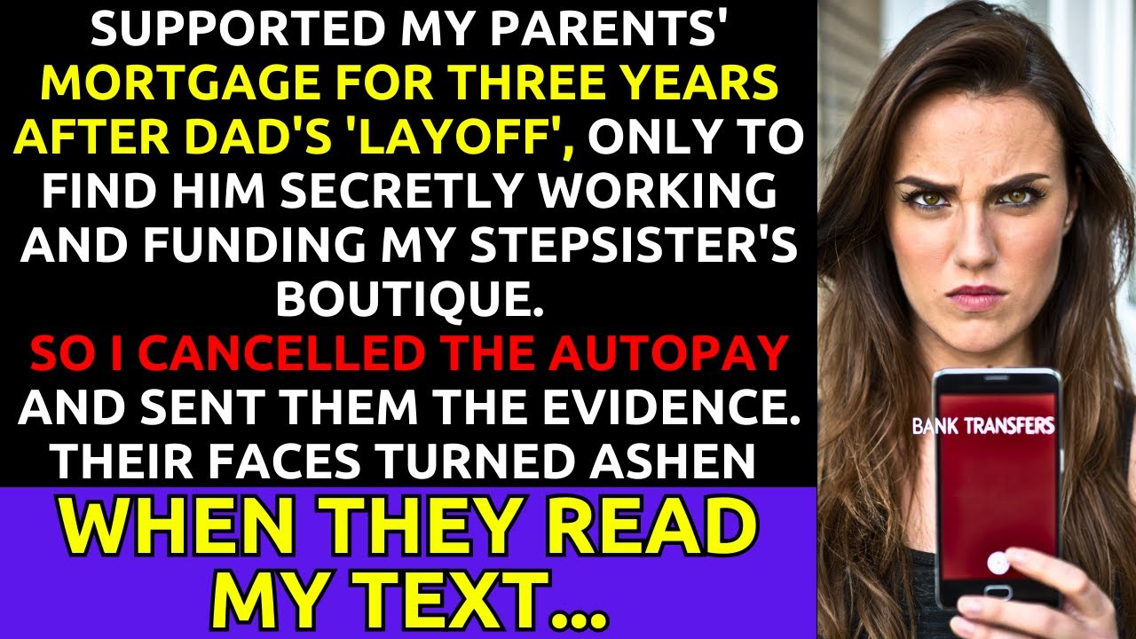 Поддерживал родителей 3 года, а потом узнал, что отец тайно финансировал мою сводную сестру