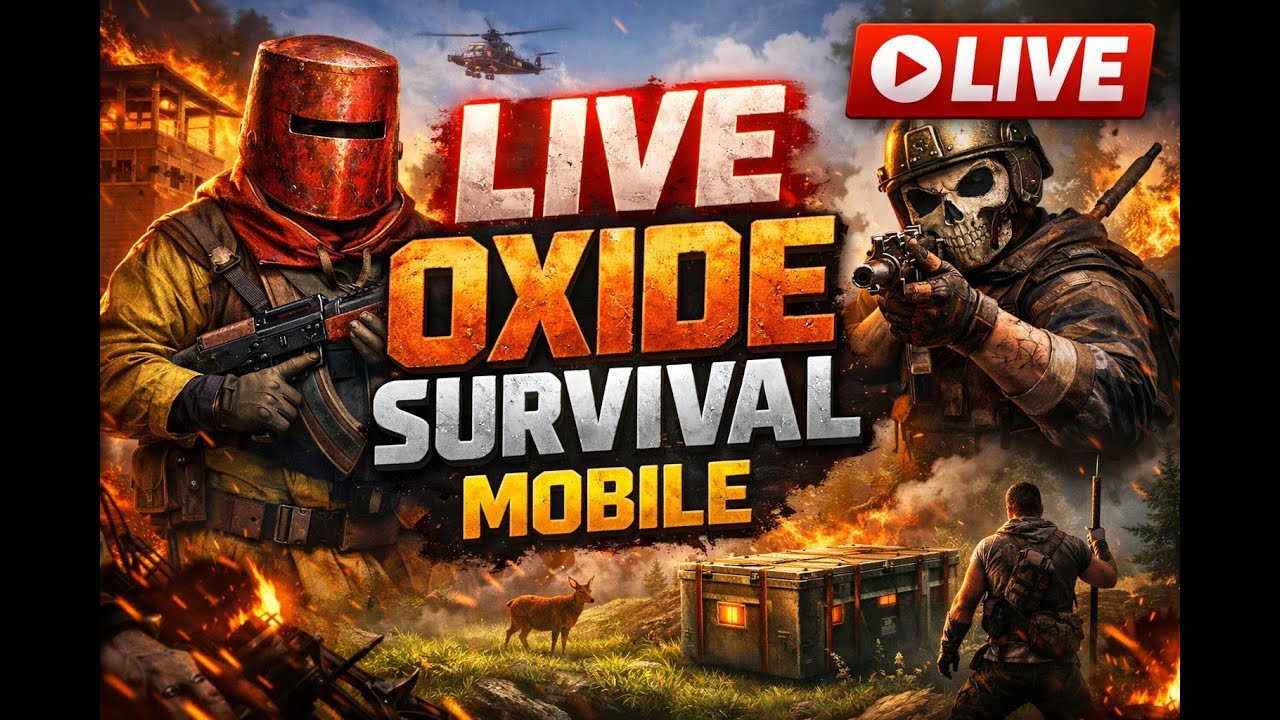 🔴 LIVE | OXIDE SURVIVAL MOBILE PE PC | UN FEL DE RUST! #4