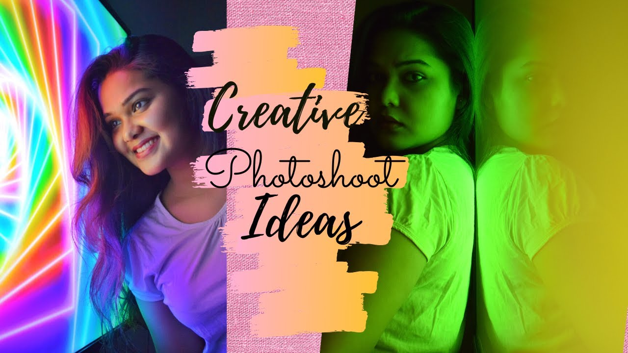 CREATIVE PHOTOSHOOT IDEAS AT HOME StayHome WithMe YouTube