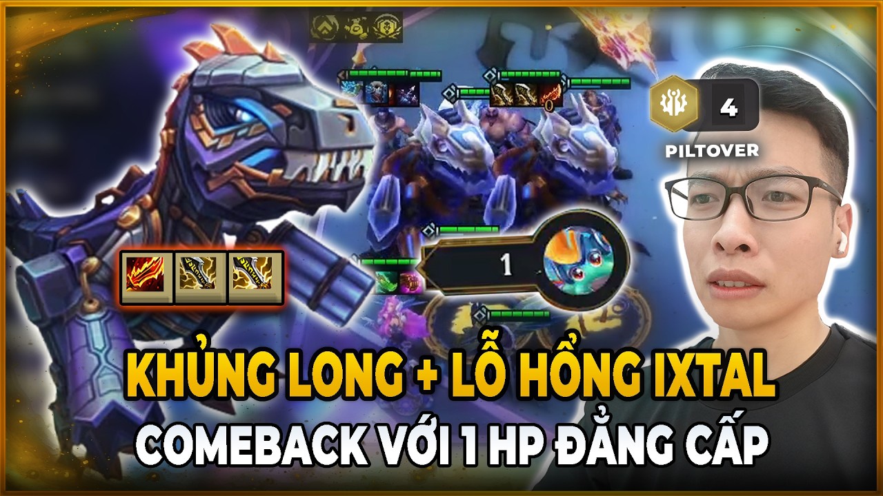 GAME ĐẤU KHỦNG LONG + LỖ HỔNG IXTAL COMEBACK VỚI 1 HP ĐẲNG CẤP | TRÂU TV