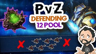 Starcraft 2 - Defending 12 Pool ? 2 EASY Ways Here !