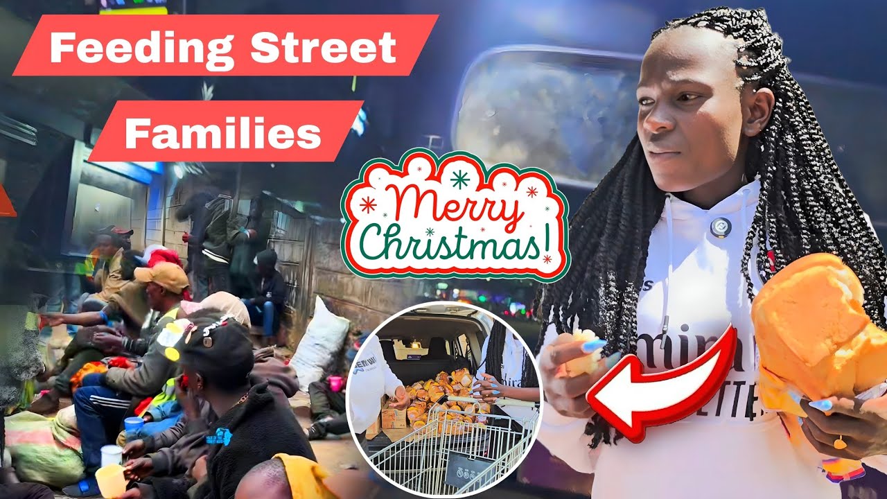 HOW I CELEBRATED MERRY CHRISTMAS WITH NAIROBI STREET KIDS  AND FAMILIES