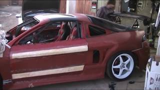 Build rear air intakes | Mitsubishi Eclipse GSX (Part 9/12)