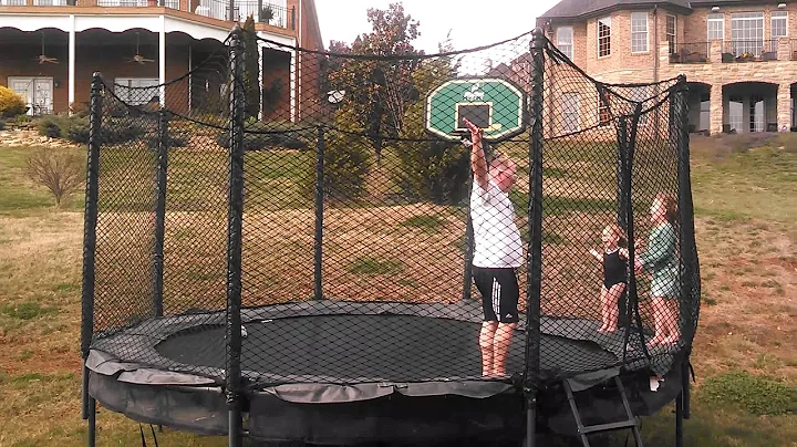 Trace Pate says he bought this trampoline for the ...
