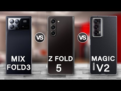 Xiaomi Mix Fold 3 Vs Samsung Galaxy Z Fold 5 Vs Honor Magic V2