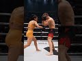 She Drops Him With a Brutal Knee Strike 😳💥 #shorts