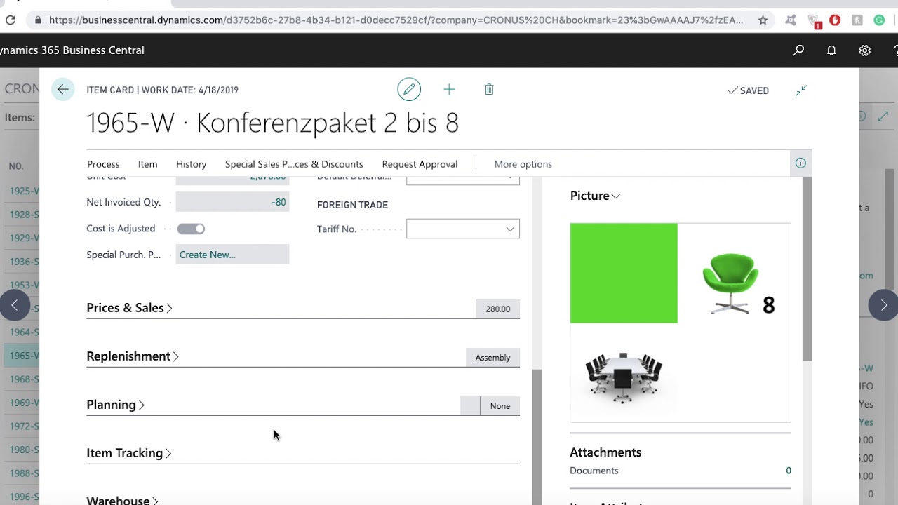 Business Central Supply Chain Management