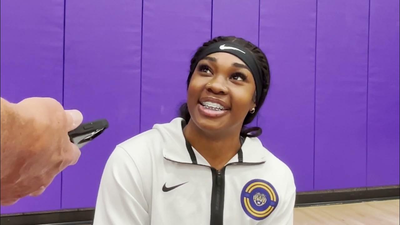Lady Tigers Media Day DePaul transfer Aneesah Morrow talks move to LSU