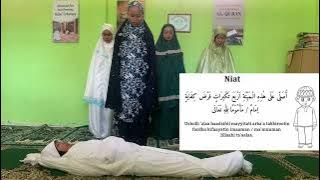 PRAKTEK SHOLAT JENAZAH PEREMPUAN - sman11batam XIMIPA