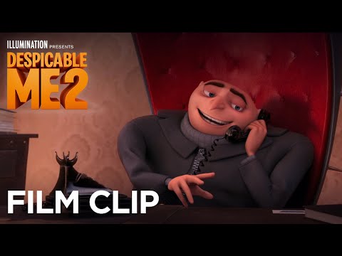 Despicable Me 2 - Clip: Gru practices asking Lucy out