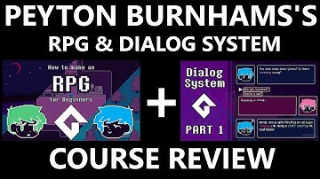 How to make a RPG in gamemaker + Branching Dialog System in gamemaker Course Review