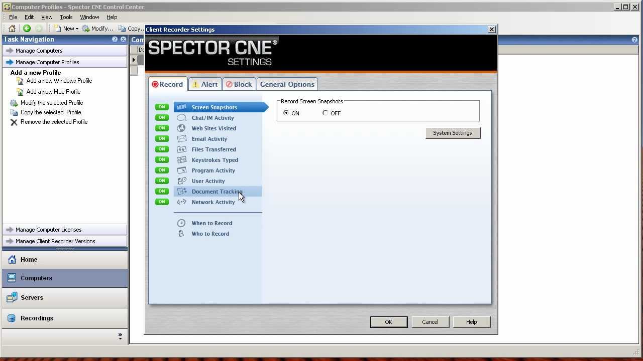 spector cne investigator