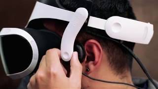 Bionik Mantis Attachable VR Headphones: Compatible with Playstation VR2,  Adjustable Design, Connects Directly to PSVR, Hi-Fi Sound, Sleek