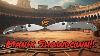 Spyderco Manix 2 vs. Manix 2 XL (Review/Comparison)