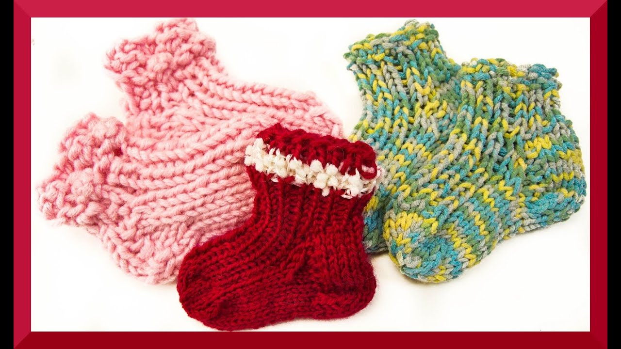 Babysocken Stricken Anleitung Youtube