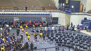 NCAT Blue And Gold Marching Machine Performance Before the 2024 Band Blowout