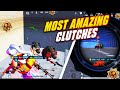 Most Amazing Clutches 🔥 | 1v4 in Intense Conqueror Rank Push | BGMI New 3.4 Update 😍 | BGMI