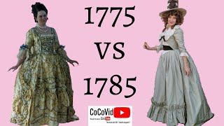 1775 vs 1785: A Mini Fashion Revolution || Featuring The Modern Mantuamaker || CoCoVid Online
