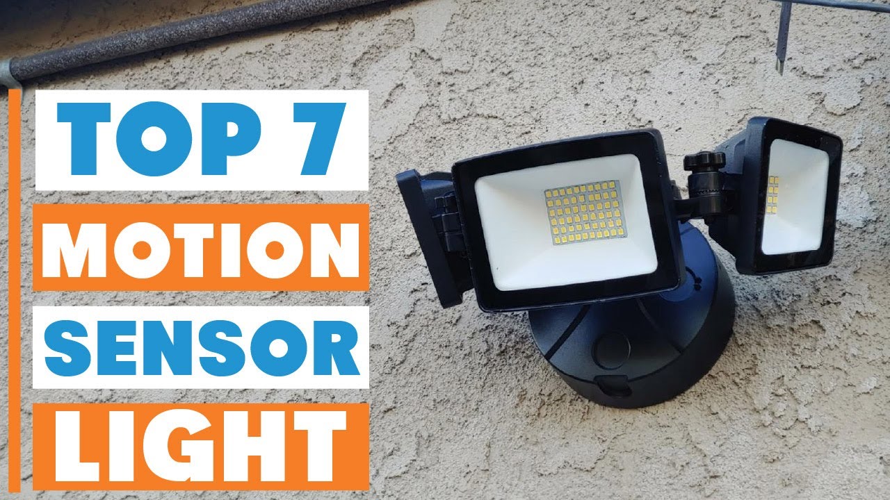 7 Best Motion Sensor Lights for Outdoor Security - YouTube