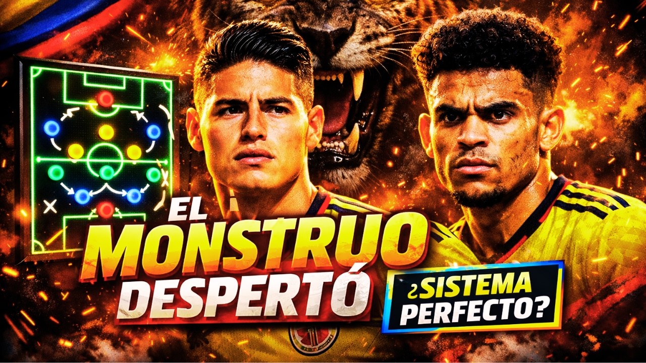 ¿Por qué COLOMBIA es la MÁQUINA TÁCTICA PERFECTA para ganar el Mundial? | Análisis 4-2-3-1 🇨🇴⚽