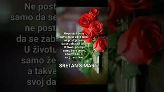 SRECAN 8.MART #zene #8mart #ljubav #tarot #astrologija #numerologija #horoskop #tarotkarte #sreca