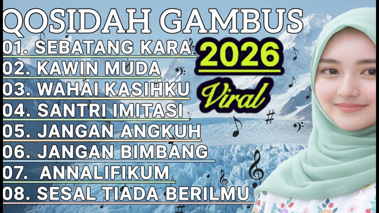 FULL ALBUM QOSIDAH GAMBUS MODERN & KLASIK - EDISI SPESIAL 2026 SUARA SULTAN