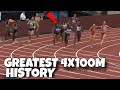 OMG Greatest 4x100M come back in History Shelly ann Fraser pryce destroyed the feild