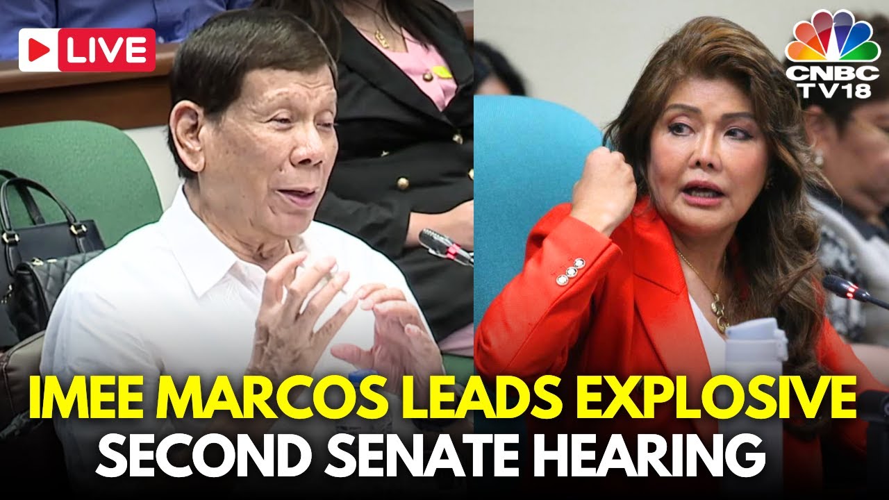 Philippines LIVE: Imee Marcos Leads Explosive 2nd Senate Hearing into The Arrest of Duterte | N18G