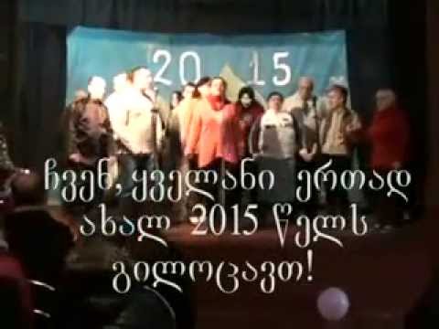 საახალწლო ვიდეოკოლაჟი 2015