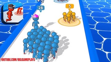Crowd Battle 3D - All Levels Gameplay Android,ios #8