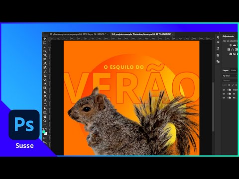 Projeto 04: composição com recorte | 5.8 | Curso Photoshop Susse