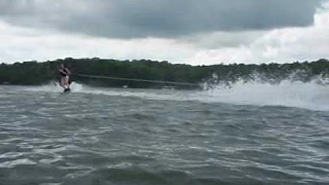 Jodi on the Wakeboard
