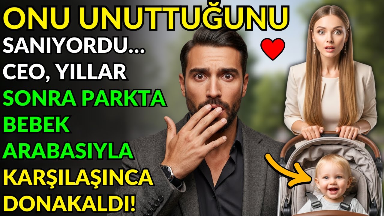 ONU UNUTTUĞUNU SANIYORDU… CEO, YILLAR SONRA PARKTA BEBEK ARABASIYLA KARŞILAŞINCA DONAKALDI!