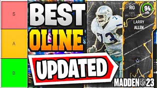 THE BEST OFFENSIVE LINEMAN IN MADDEN 23 ULTIMATE TEAM (UPDATED BEST OLINE MADDEN 23)